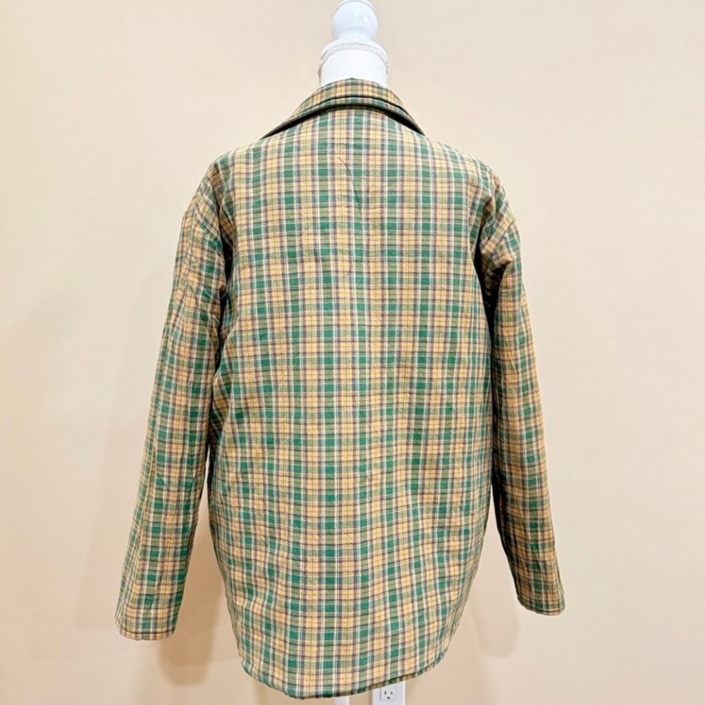 Vintage Patchwork Quilted Reversible Jacket Pumpk… - image 6